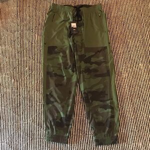 RVCA Green Camo Joggers